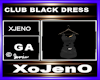 CLUB BLACK DRESS
