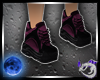 Wedge Sneakers Plum