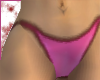 Pink curvy bikini bottom