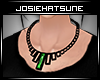 Jos~Steph Necklace Green