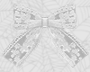 bow lace hair clip
