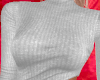 Ribbed Sweater Silver