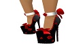 Black and Red Platforms