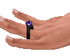 Wedding purple ring-R
