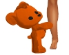 Orange Teddy Bear Pet