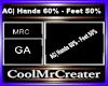 AC Hands 60% - Feet 50%
