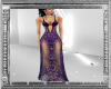 W|Purple Wedding Gown