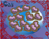 Heart Chocoachip cookies