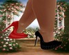 Red n Black heels