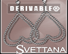 [Sx]Drv Heart Earrings