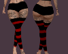 Black Shorts+R&B Tights
