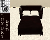 EO BrownSuede Luxury Bed