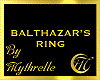 BALTHAZAR'S RING
