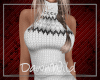 Chic Winter White Dress