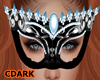 Mask Carnival Silver Blu