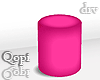 Deep Pink Stool