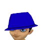 blue black hat