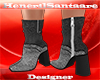 HS-Grey Yanne Boots