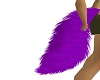 Purple Furry Male Tail