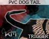 +KM+ PVC Dog Tail