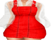 Leigh Red Denim Dress