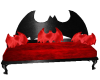 Bat wing couch
