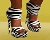 [T] Sexy Zebra Shoes