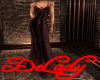 Gothic Red Beaded Gown