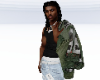 Shoulder Green Denim JS