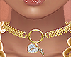 $ Icon Necklace Gold