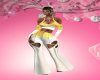!B! Yellow / White Outfi
