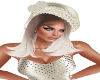 Frances Ivory Hat