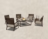 Patio Chairs w/firepit
