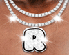 Necklace Letter R Male 2