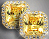 Canary Diamond Studs
