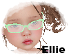 Green Bow Glasses
