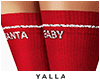 YALLA Santa Boots RED