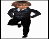 BOYS BLACK LEATHER