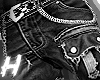 Patch Flared Jeans H,O