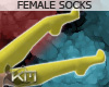+KM+ Wooly Socks Yellow