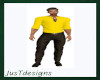 JT Casual Fit Yellow