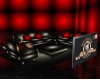 YouTube Black Sofa Set