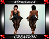 Dina Black Dress