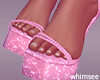 Pink Sugar Sparkle Heels