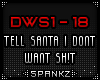 DWS - Santa I Dont Want