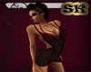 (SK) BLK/Red Bikini