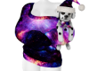 Galaxy Pjs with Puppy