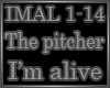 The pitcher - I'm alive