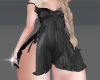 wet black dress