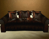 H. Leather Sofa cuddle